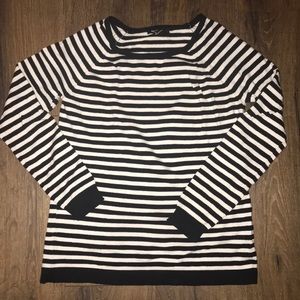 Black & White Striped Long Sleeve